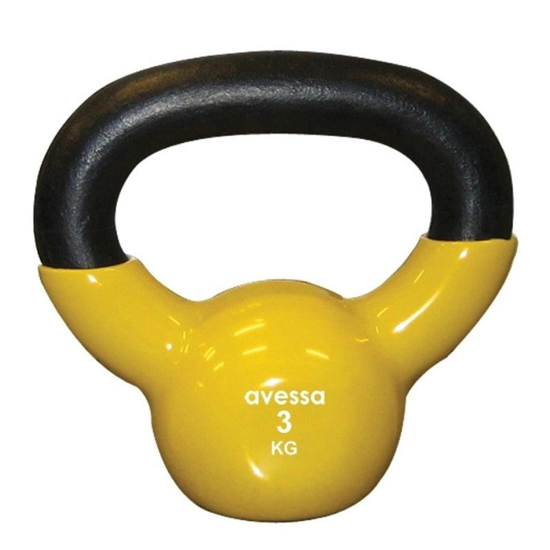 Avessa 3 kg Kettlebell Çaydanlık Dambıl