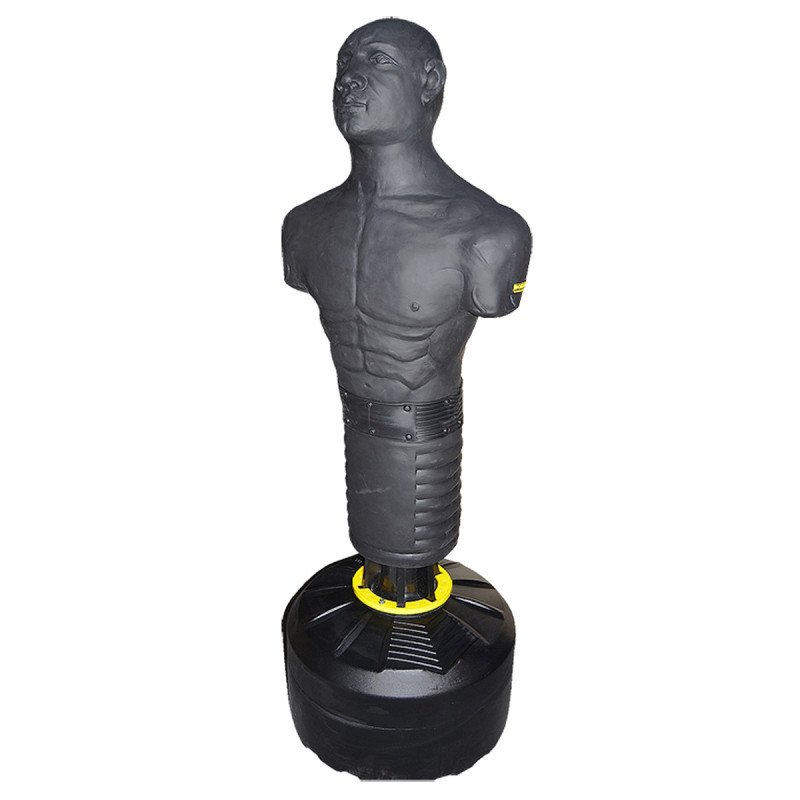 Avessa 180 cm Adam Şekilli Silikon Boks Standı Siyah MB53023
