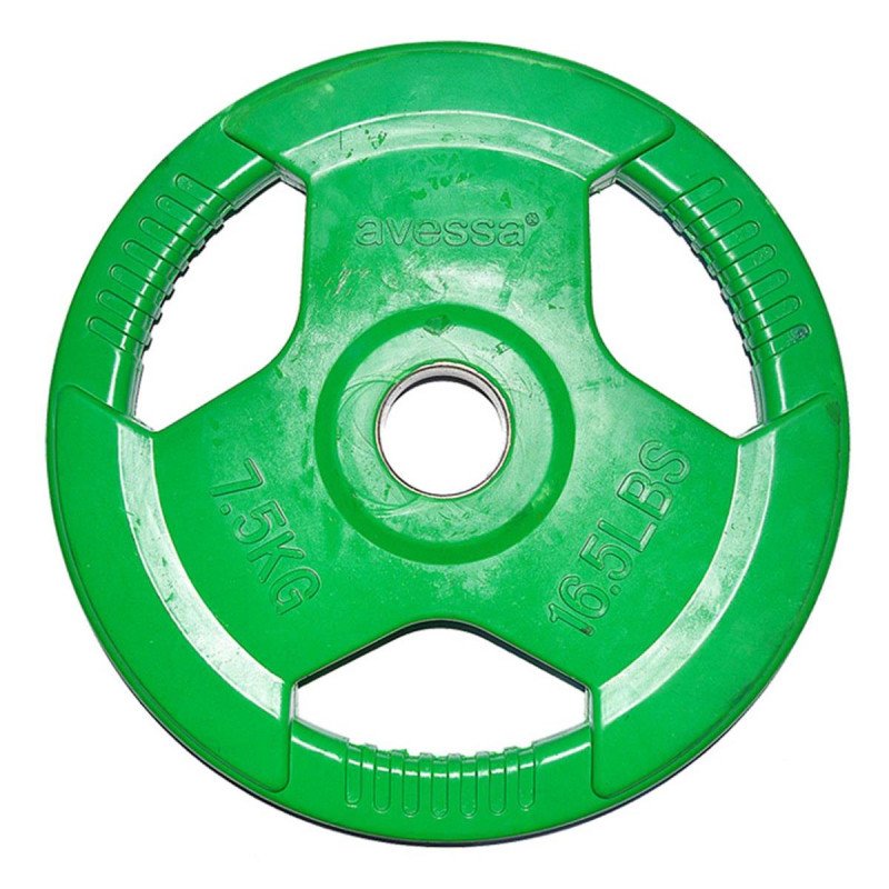Avessa 7.5 Kg Olimpik Kauçuk Plaka Yeşil MB 12111