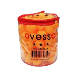 Avessa 100'lü Masa Tenisi Topu Turuncu