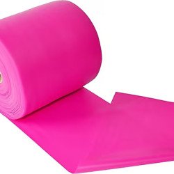 Avessa 45 Metre Pilates Lastiği Pembe Yumuşak Direnç