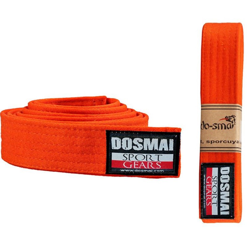 Dosmai Aikido Karate Tek Dolama Kuşak TK245