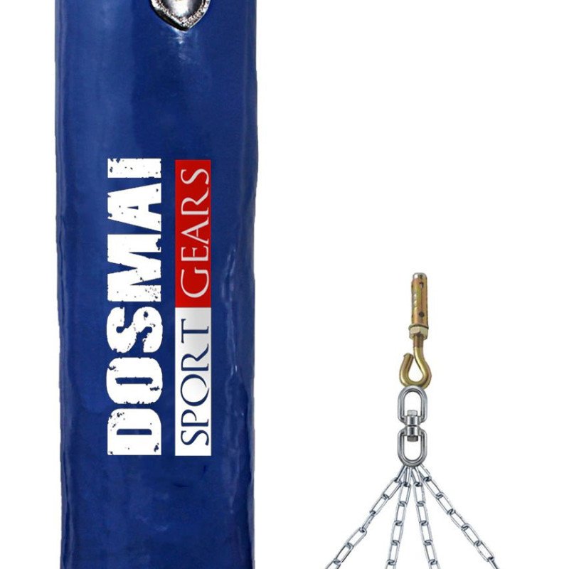 Dosmai Asma Aparatlı Ev Tipi Boks Kum Torbası 150*40 cm KT524 Siyah