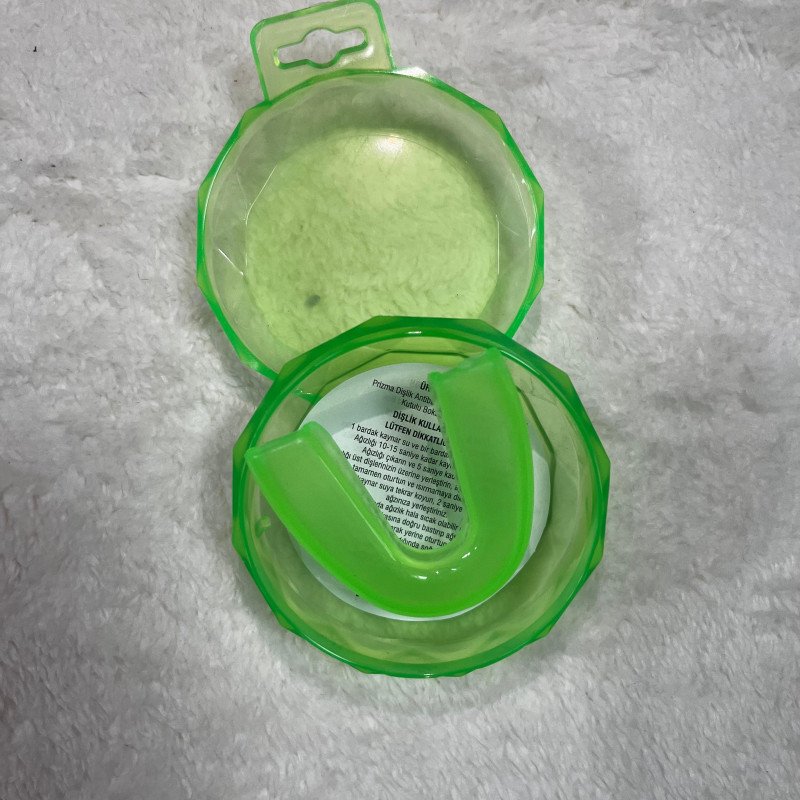 Boks Ağız Dişliği yeşil