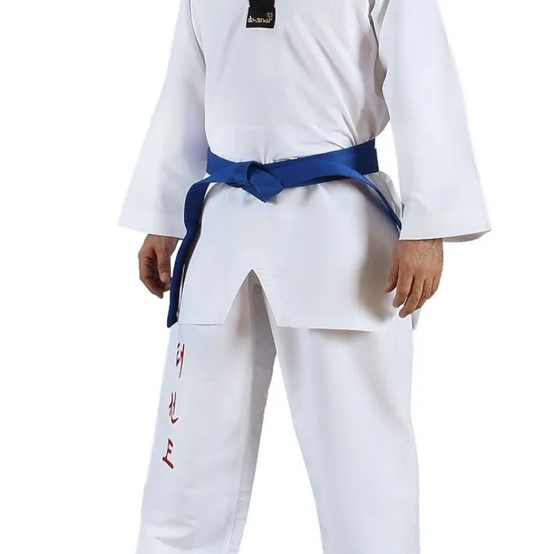 Dosmai Dijital Baskılı Siyah Yaka Hava Alan Antrenman Taekwondo Elbisesi TE041 190