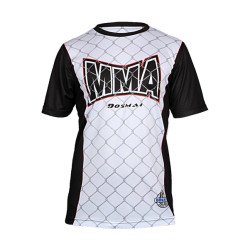 Dijital Baskılı Mma Fighter Bisiklet Yaka Spor T-Shirt MMT108